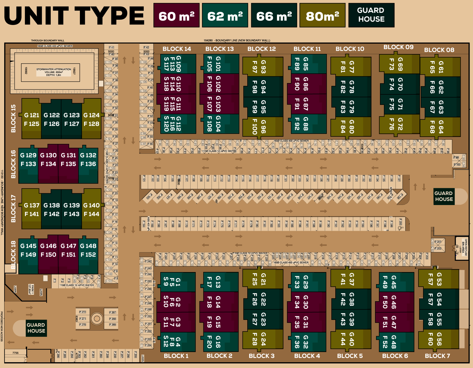 Clover Woodlands Site Plan